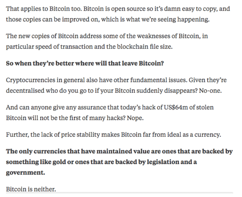 quora answer on bitcoin