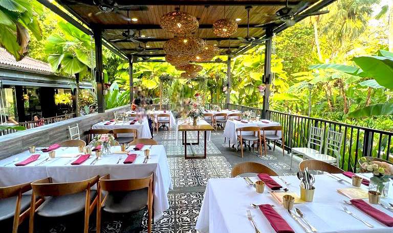botanic garden restaurant in singapore