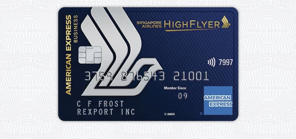 Review: AMEX HighFlyer Card Singapore