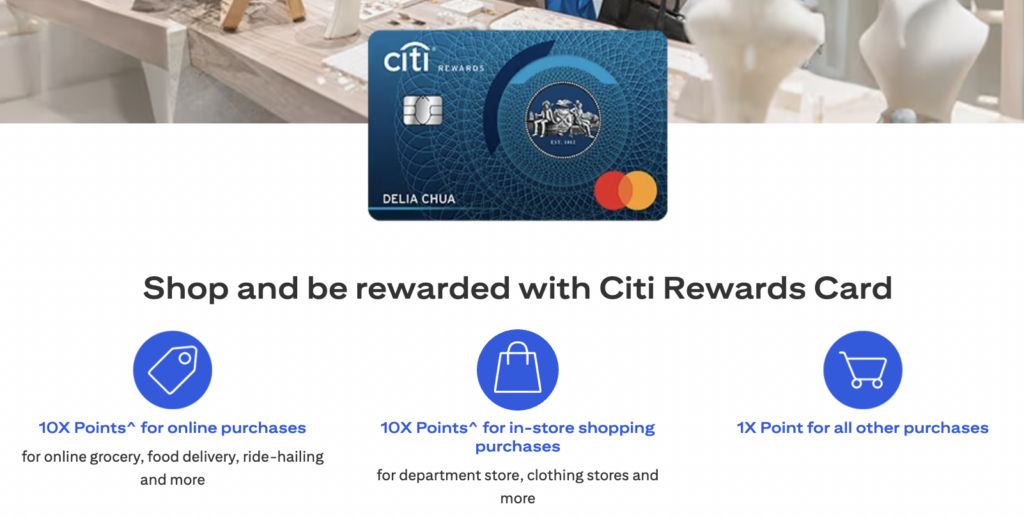Review of Citi Rewards Credit Card Singapore